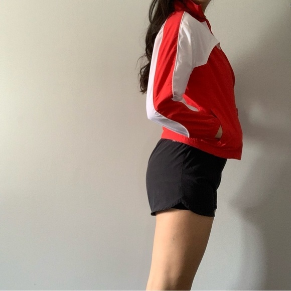 Nike jacket youth size MED red and white - Picture 3 of 13